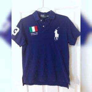 POLO Ralph Lauren Italian Flag Rugby Shirt